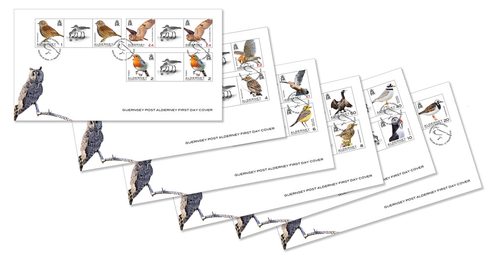 First Day Cover Gutter Pairs x 6